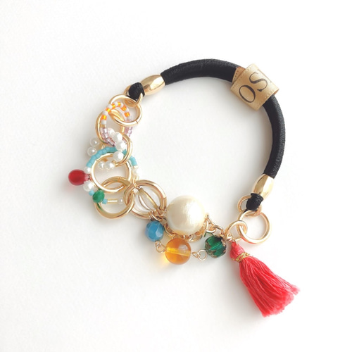 HAIR TIE: 「ピエロ」circus ヘアゴム OShiO 通販 12702722