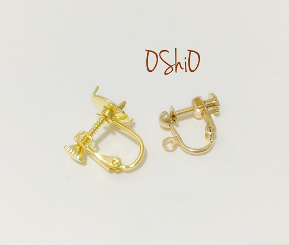 【しっぽ様専用】ー片耳ー“泡雫” burst open earring 2枚目の画像