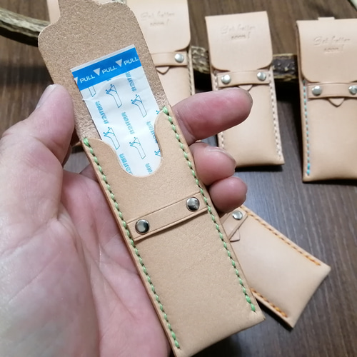 レザークラフト ハンドメイド 本革 匿名配送 めんどかっ 