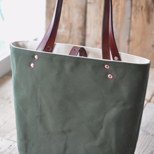 COACH カーキ レザートートバッグ COACH - 新品 コーチ COACH トートバッグ TOTE 38 カーキの通販