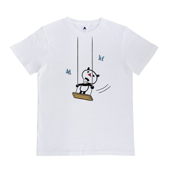 きぐるみブランコアクシデント（パンダ）カラー / T019-WH 1枚目の画像