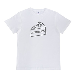 ショートケーキ！（いちご） / T026-WH 1枚目の画像