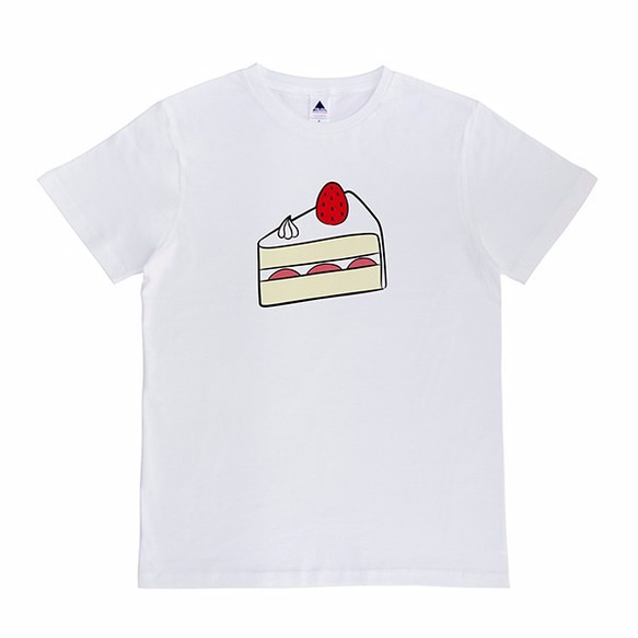ショートケーキ！（いちご）カラー / T027-WH 1枚目の画像