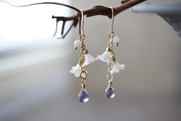 Creema限定 ポイントアップ】14kgf*小さなお花と美しいピンク  