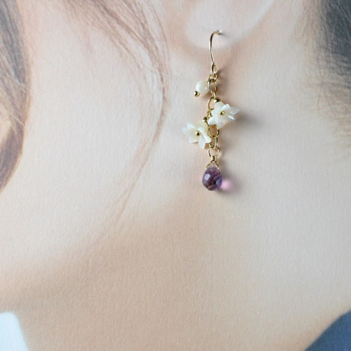Creema限定 ポイントアップ】14kgf*小さなお花と美しいピンク