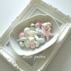 アロマストーン(ビーチサンダルと貝殻10個) ディフューザー・アロマ