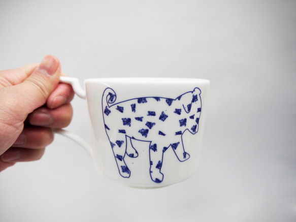 Shiba Dog Pair Tea Cup&Saucer 柴犬ティーカップ&ソーサーペアセット 4枚目の画像