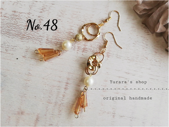 No.48　Yurara's shopプチプラピアス 1枚目の画像