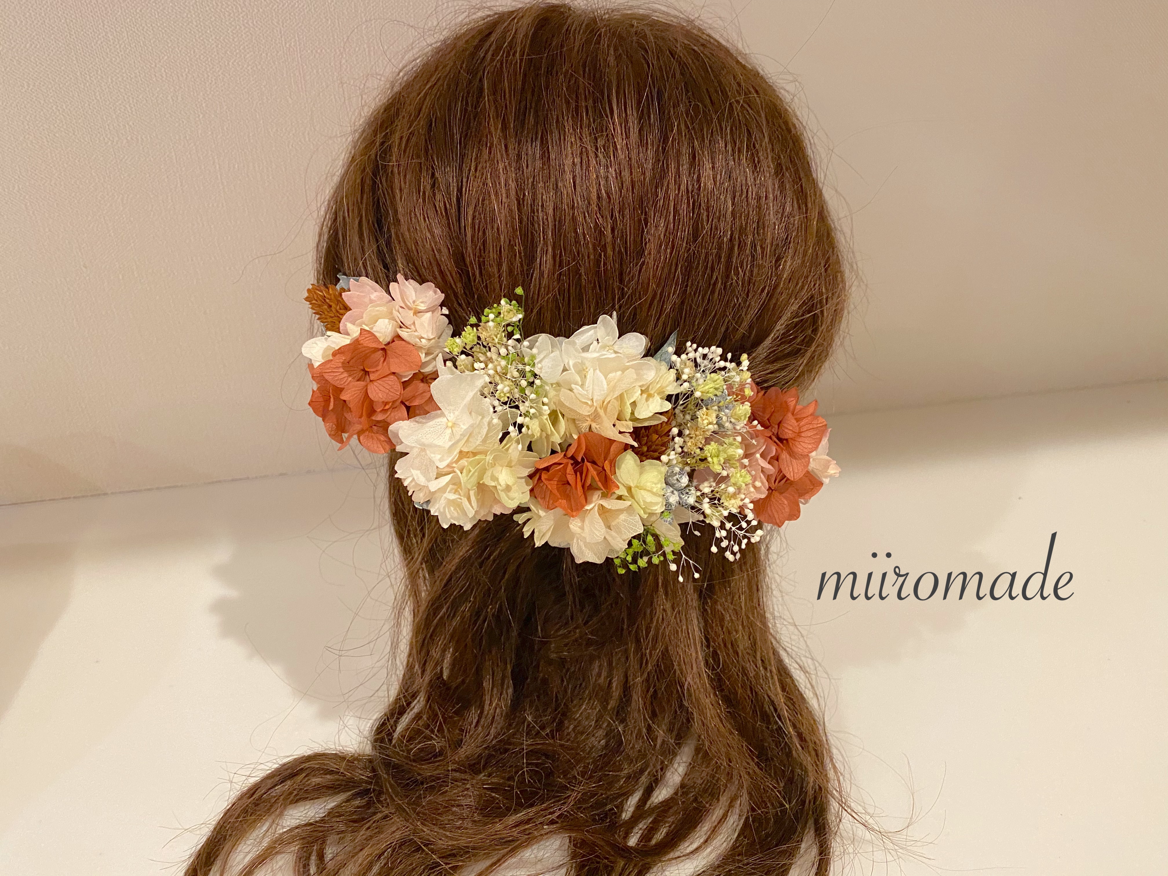 ローズ×ピンク×グリーン