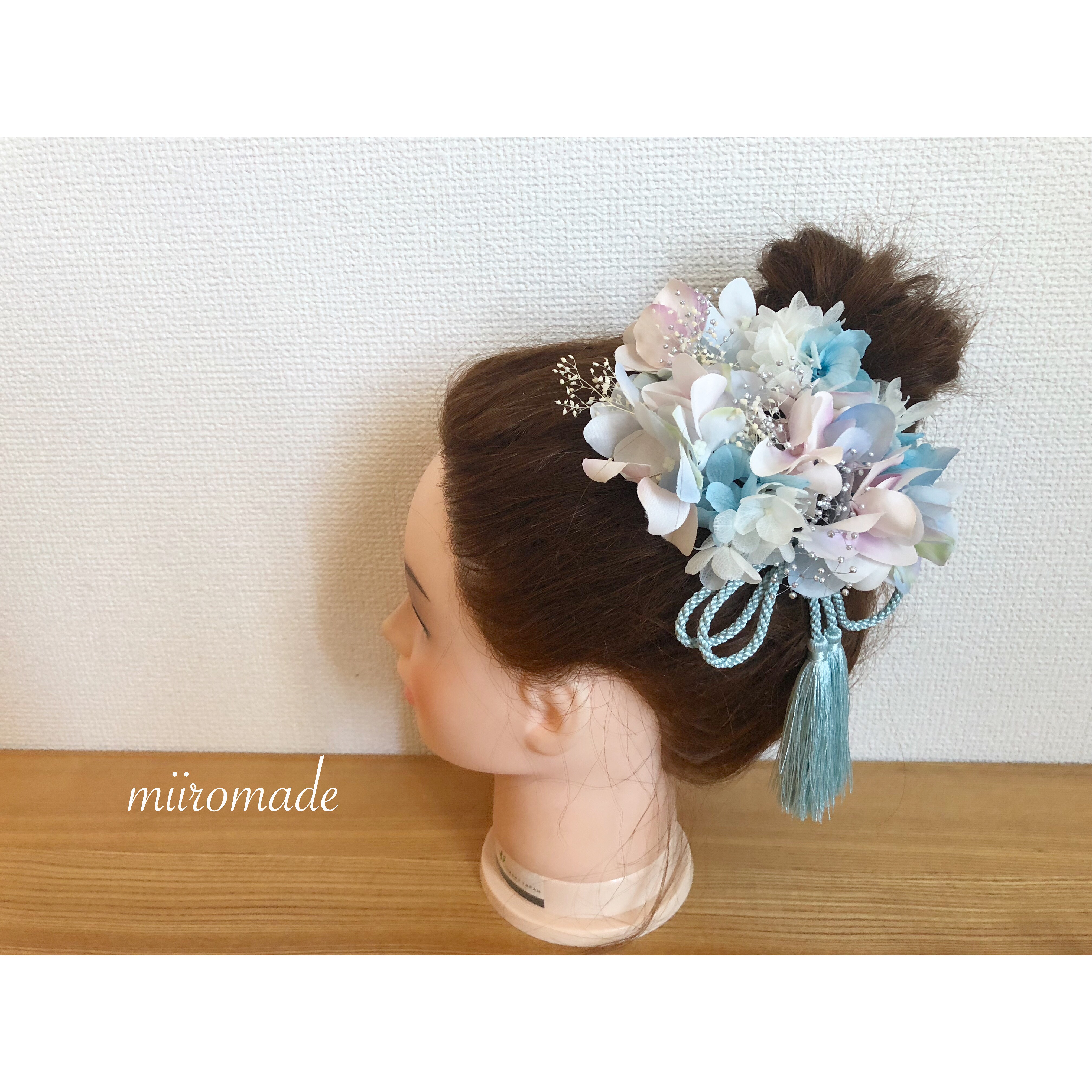 水色ピンクパステル