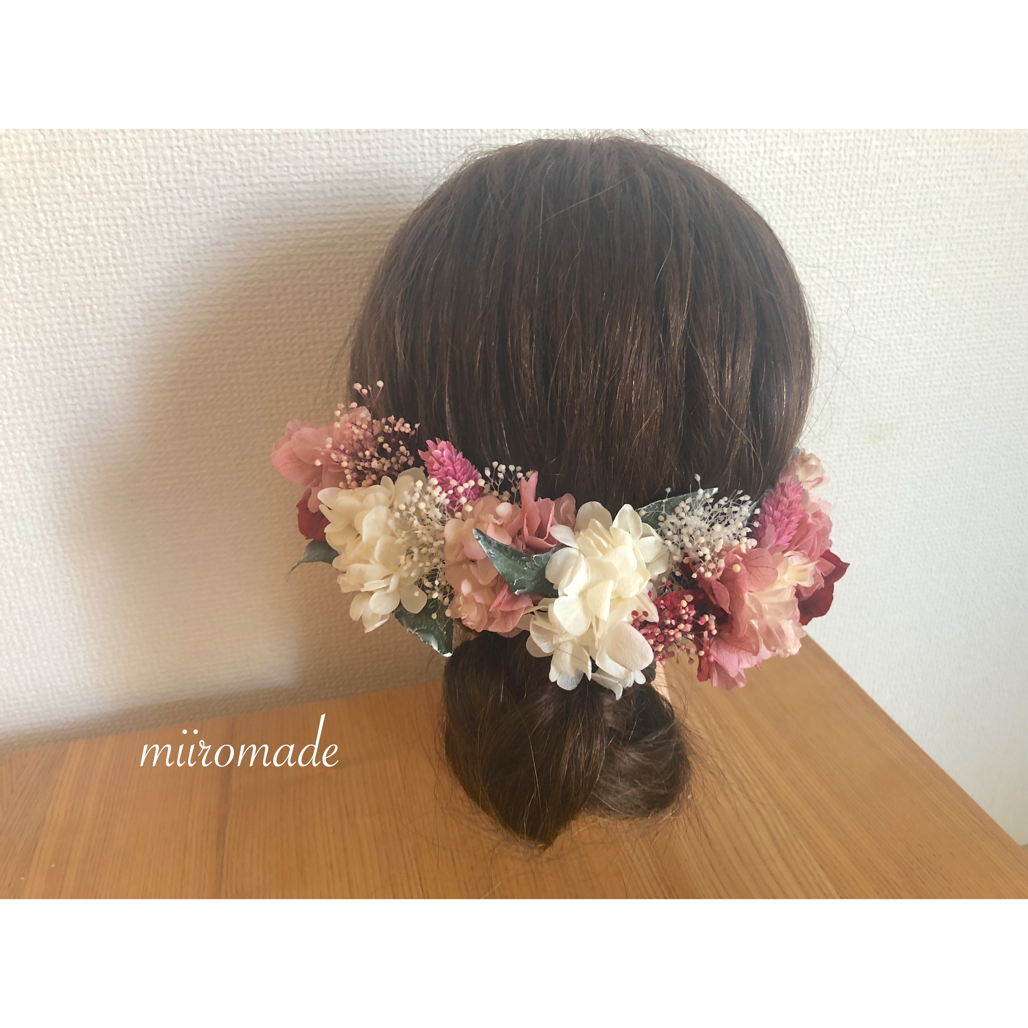 レッド×ピンク×ホワイト