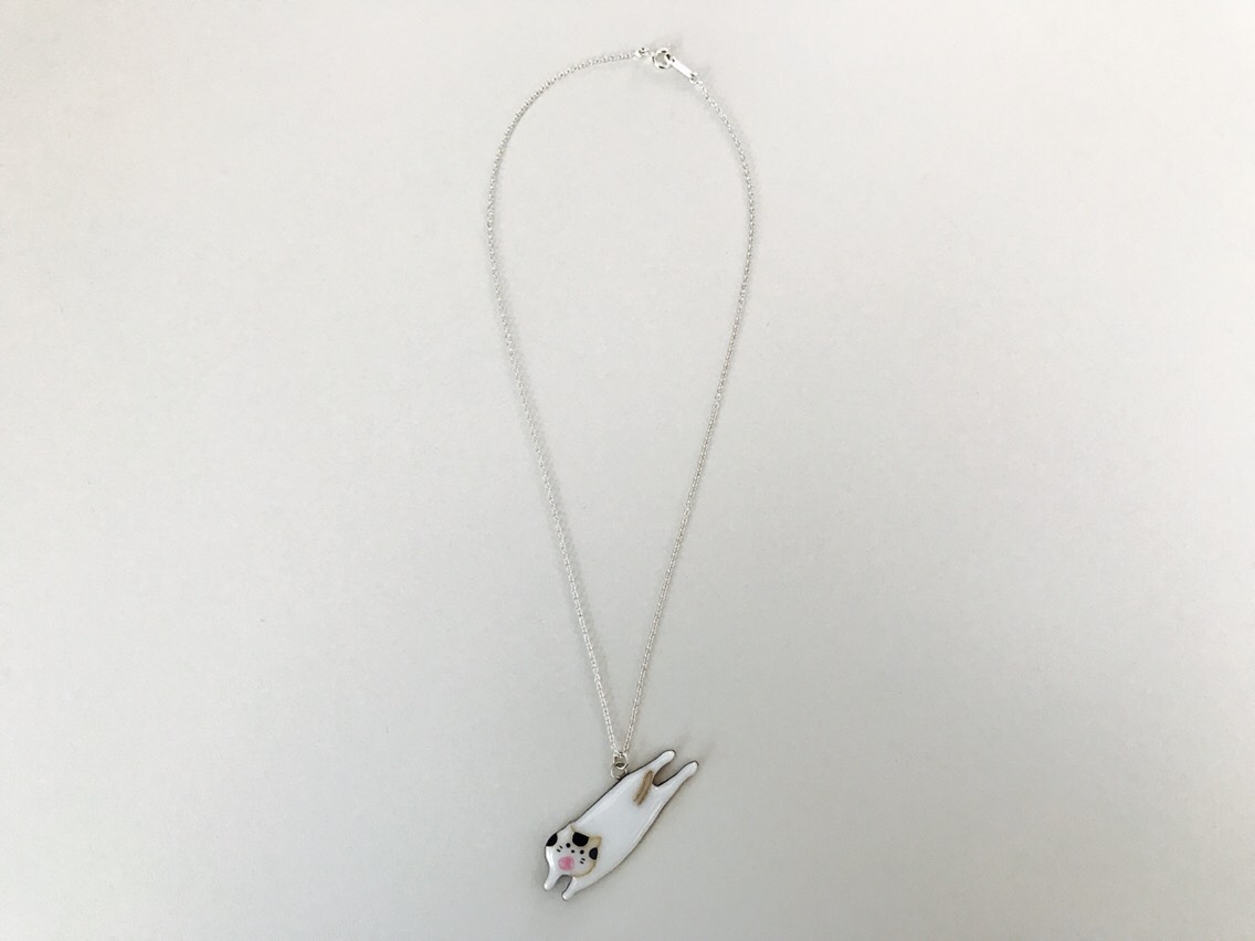 七宝焼き ネックレス ニャオくん