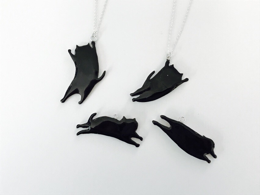 七宝焼き ネックレス ニャオくん