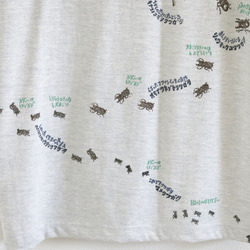 リアルかわいい昆虫Tシャツ　沖縄のクワガタ7種（アダルトサイズ・お名前入れできます） 3枚目の画像