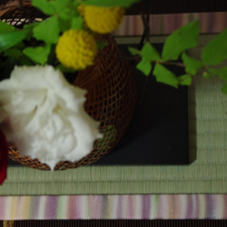 【一点もの手染め】～花台畳～ポンパニヨン通りの風by風彩染 4枚目の画像