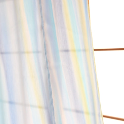 融化“風”“晴朗的天空”的窗簾（大小順序，一隻手染，帶有圓桿） 第3張的照片