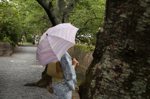 晴雨遮陽傘“貝尼的初戀”（請用在獨一無二的物品、和服、衣服上） 第4張的照片