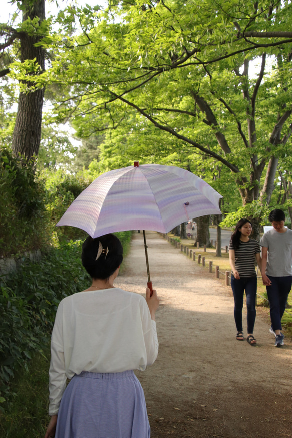 晴雨遮陽傘“貝尼的初戀”（請用在獨一無二的物品、和服、衣服上） 第6張的照片