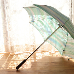 晴天和雨天的雨傘“我決定天空的顏色”處理正方形（和服和衣服都是一種） 第3張的照片