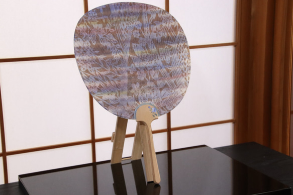 風扇/裝飾風扇“ Ishishi Kikyo”（手繪一件） 第7張的照片