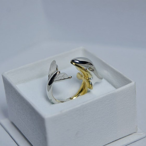 受注製作】シャチ 指輪・リング ふずり 通販 845305｜Creema(クリーマ)