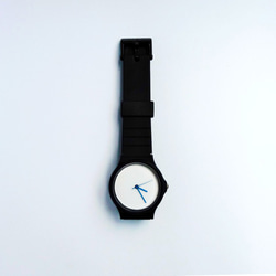 Simple watch White ×Skyblue 4枚目の画像