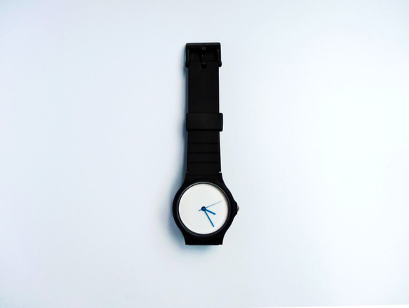 Simple watch White ×Skyblue 4枚目の画像