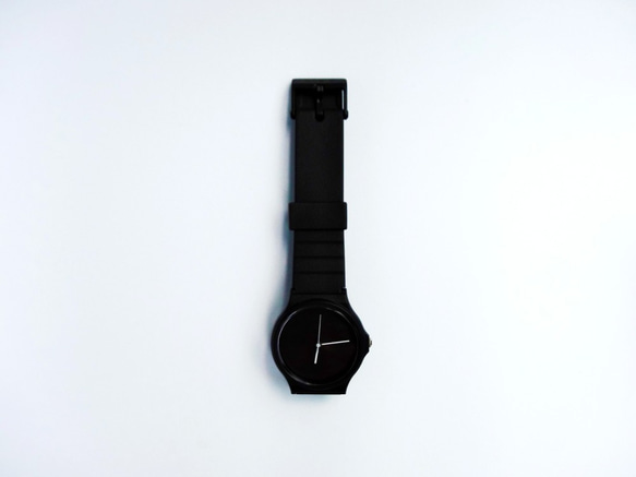 Simple watch Brack ×　White 4枚目の画像