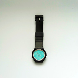 New!! Simple watch Watercolor blue 3枚目の画像