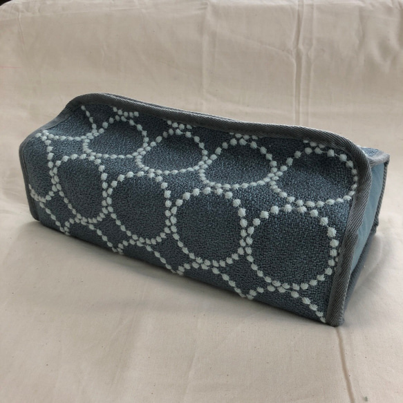 ⚮̈ミナペルホネン タンバリン ブルー BOXティッシュカバー