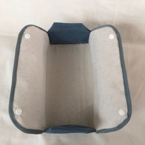 mina wave　ミナペルホネンティッシュケース4枚 ミナペルホネン タンバリン生地で作るボックスティッシュケース
