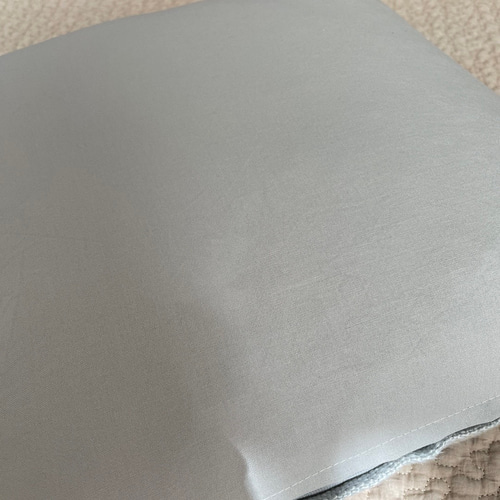 ⚮̈ミナペルホネン タンバリン ライトブルーグレー クッションカバー