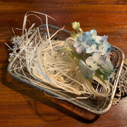 布花のコサージュ - 紫陽花 - 3枚目の画像