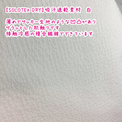 【リバティ】接触冷感・抗菌・防臭　素材・サイズが選べる　立体マスク　＜Michelle＞(ミシェル) 9枚目の画像