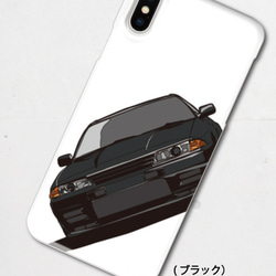 日産スカイラインGT-R(BNR32型)のイラスト　ハードケース型スマホケース　iPhone&Android各機種対応！ 3枚目の画像