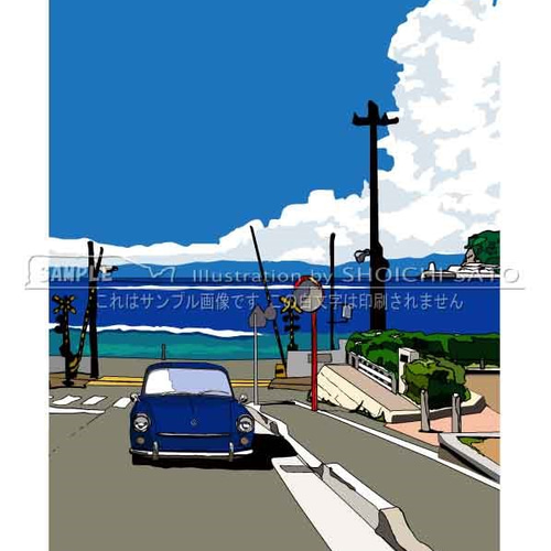 A4　イラストポスター  24点セット ポスターA4版/子牛のイラスト/オリジナルイラス イラスト art