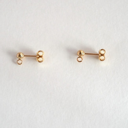 GLASS Larme ear clips/pierced earrings Rizuron 第6張的照片