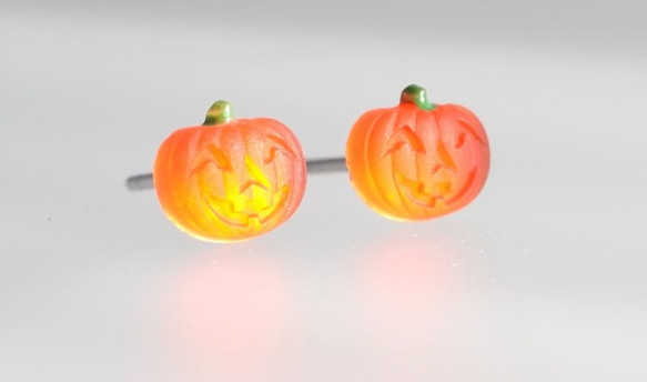 VINTAGE Jack-o'-Lantern Pierce/Earring 1枚目の画像