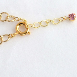 VINTAGE Crystal bracelet ピンク 2枚目の画像