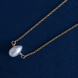 STONE Pure pearl necklace 2枚目の画像