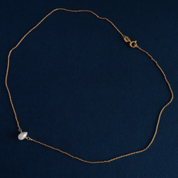 STONE Pure pearl necklace 第3張的照片