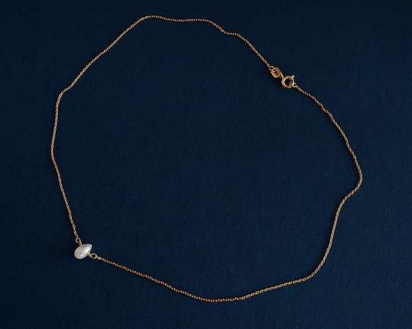 STONE Pure pearl necklace 3枚目の画像