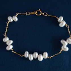 Pure pearl bracelet 1枚目の画像