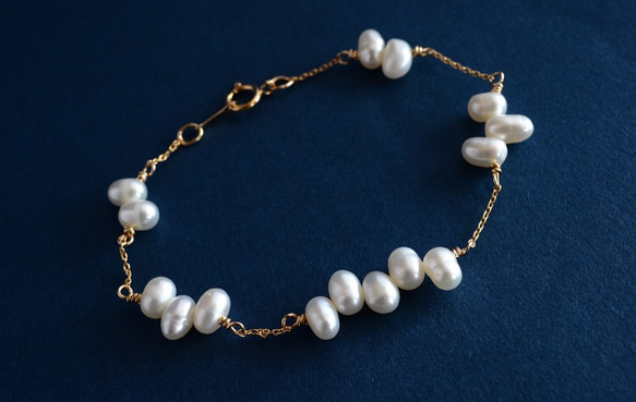 Pure pearl bracelet 2枚目の画像