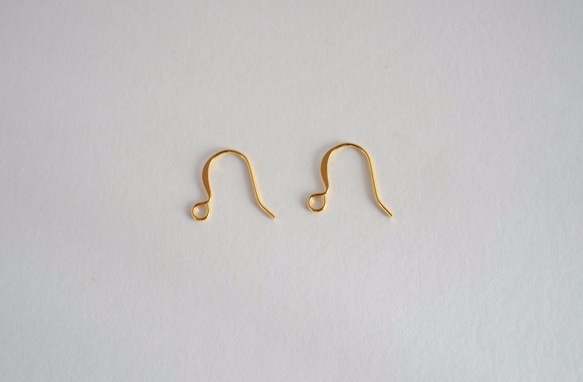 VINTAGE Glass frame ear clips/pierced earrings Paradise 第5張的照片