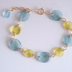 GLASS Glass Bracelet Sparkle of the night 第1張的照片