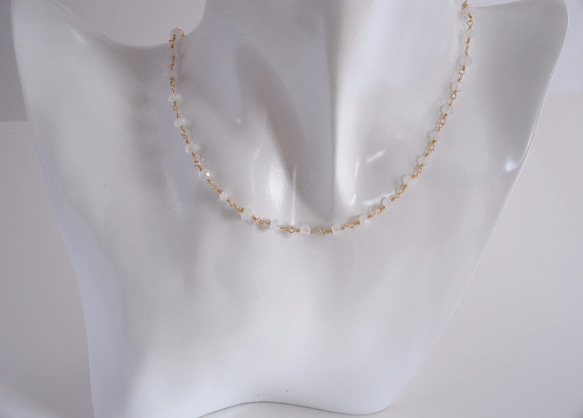 STONE Moonstone Necklace 第4張的照片