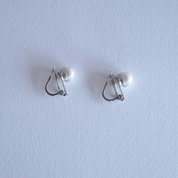 VINTAGE Étoile pierced earrings/ear clips Green 第6張的照片