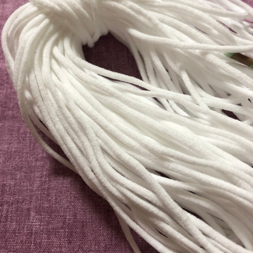 マスクゴム 10m 生地 kakko 通販｜Creema(クリーマ) 9239213