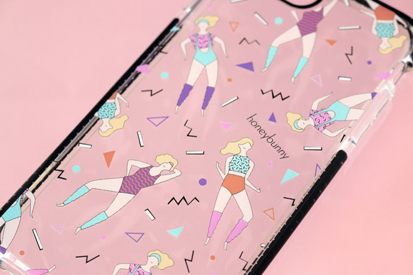 個人化防震 iPhone 透明軟殼 [跳舞！跳舞！跳舞！] 第2張的照片